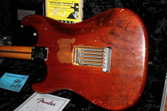 Fender Stevie Ray Vaughan Custom Shop Lenny Tribute Strat. SOLD.
