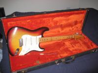 1973 fender stratocaster sunburst finish