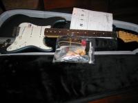 Fender John Mayer stratocaster charcoal frost metallic